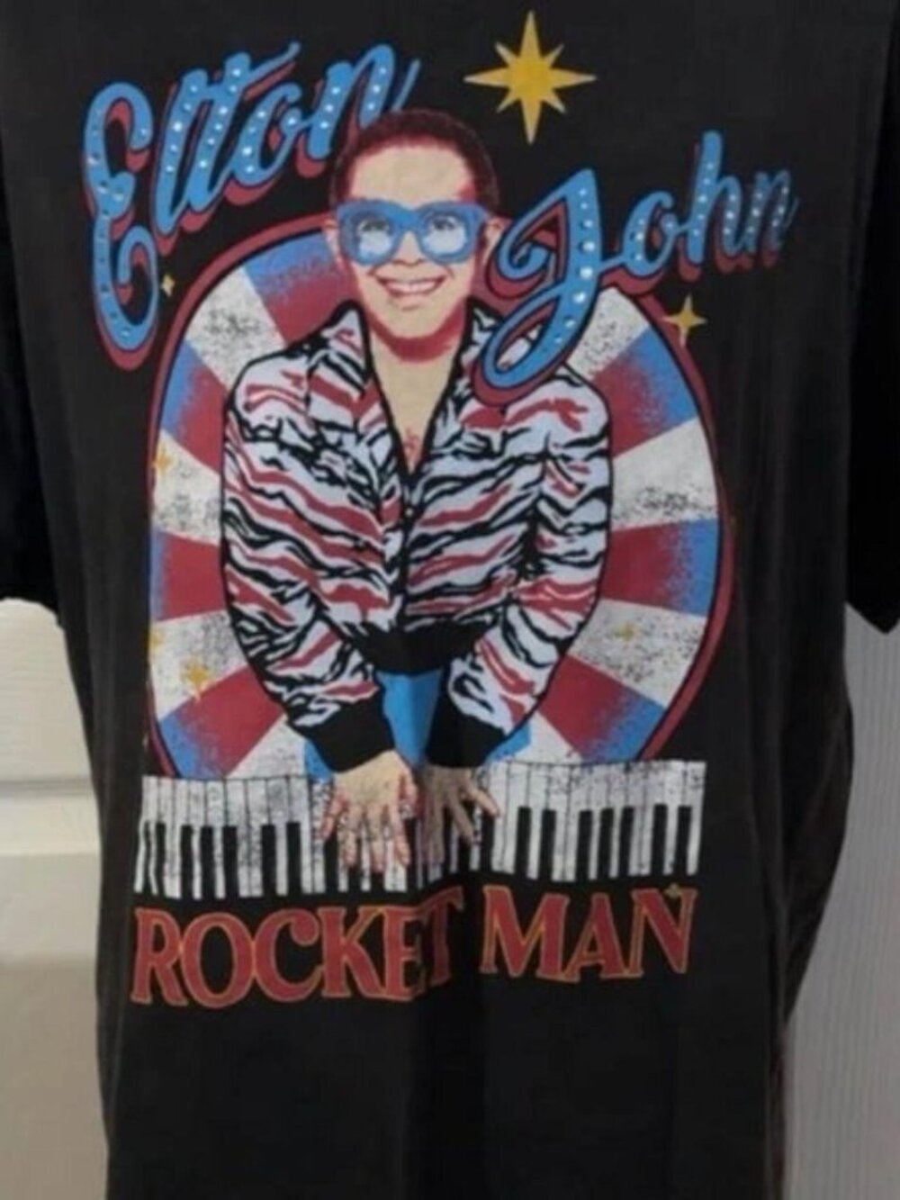 Elton John “Rocket Man” graphic T-shirt